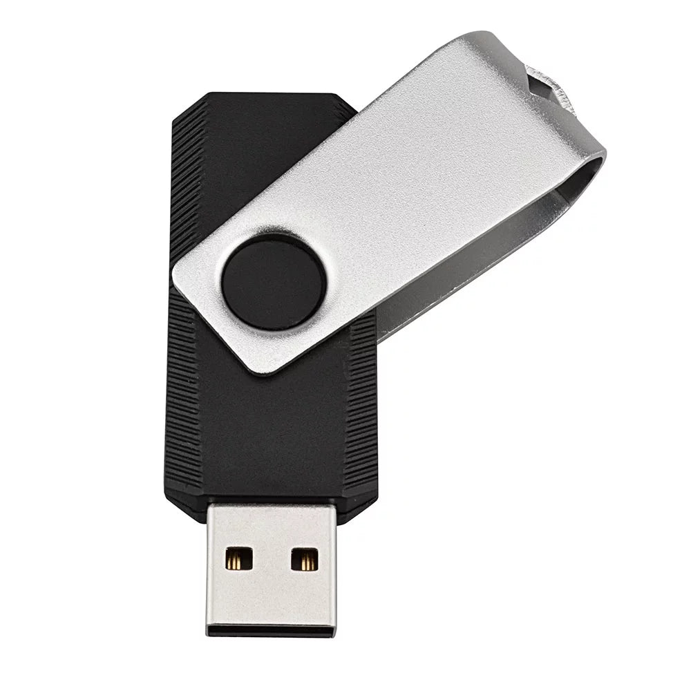 16GB USB 2.0 Flash Drive Swivel 50PCS Black Q94832