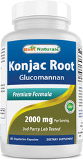 Konjac Root 2000mg Tablets 180 Count U206186
