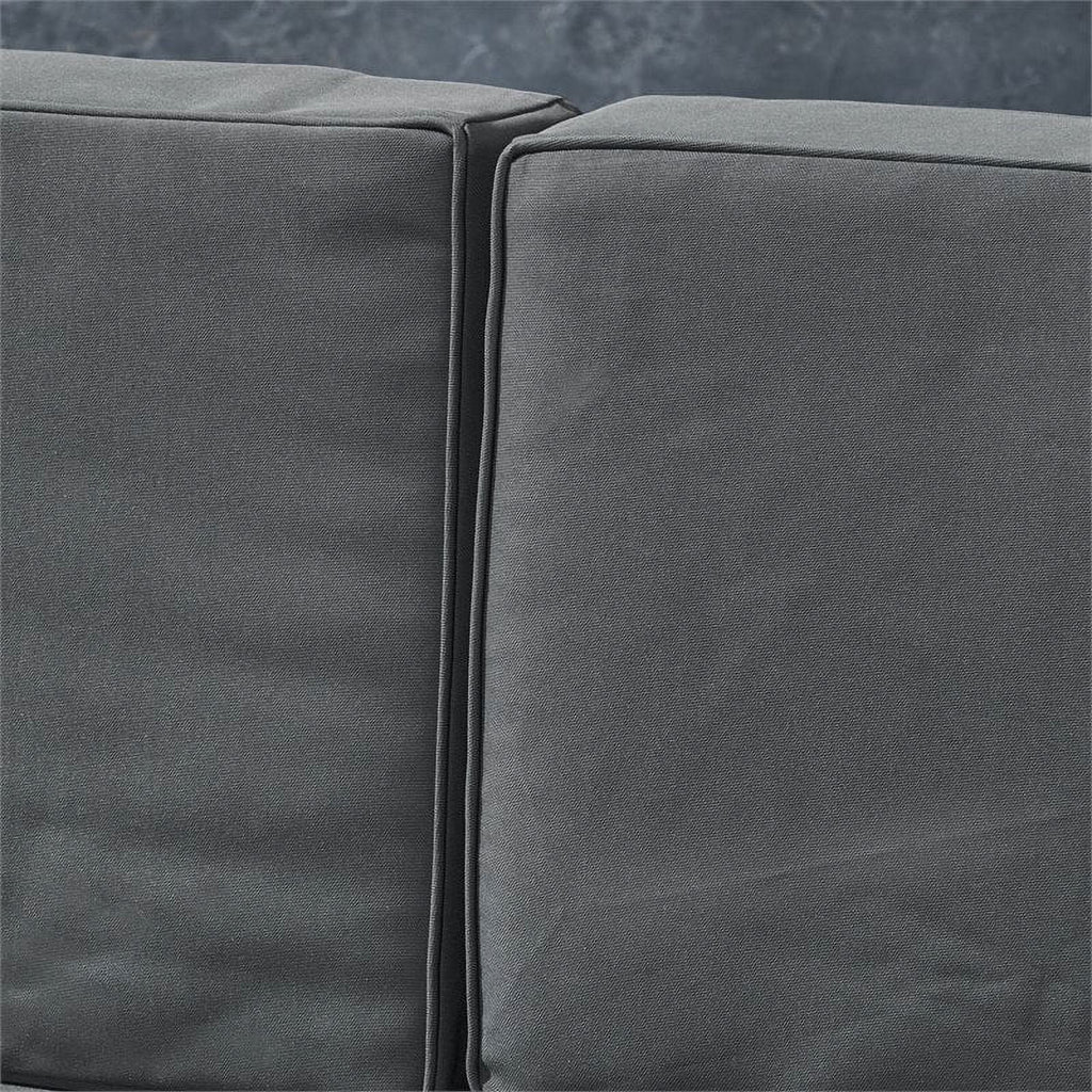 6pc V-Shaped Sectional Sofa Set with Cushion G83050