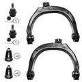 Front 6pc Suspension Kit with 2 Upper Control Arms and 4 Ball Joints O336