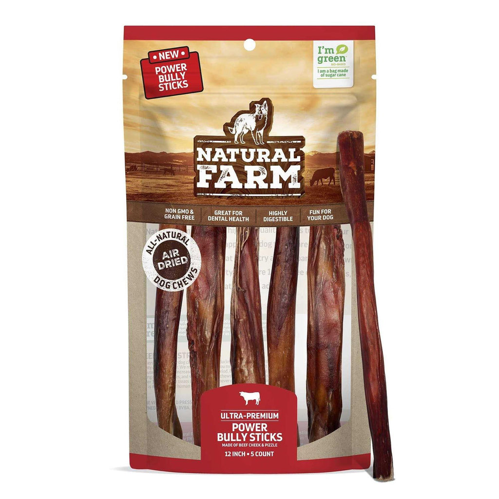Power Bully Sticks Dog Treats V349