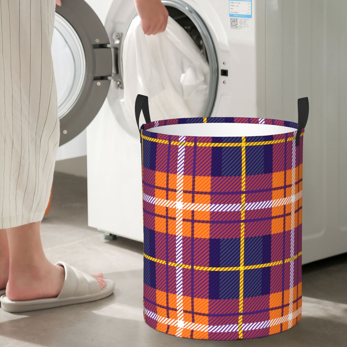 Waterproof Laundry Hamper with Handle L384