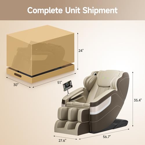 Brown Full Body Massage Chair R212804