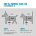 Charcoal and Camel Pet Carrier P439