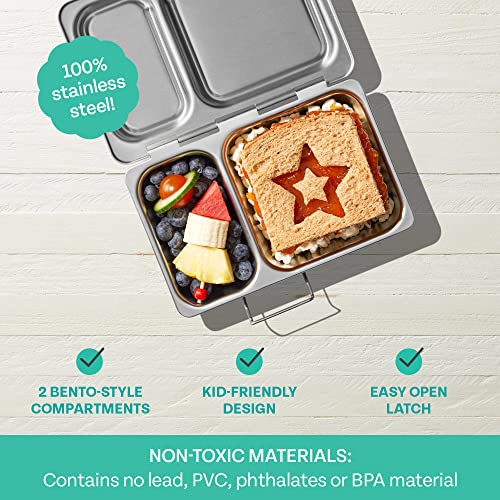 Stainless Steel Bento Lunch Box with 5 Compartments T515