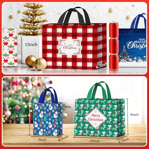 20 Pack Christmas Gift Bags with Handle C53800