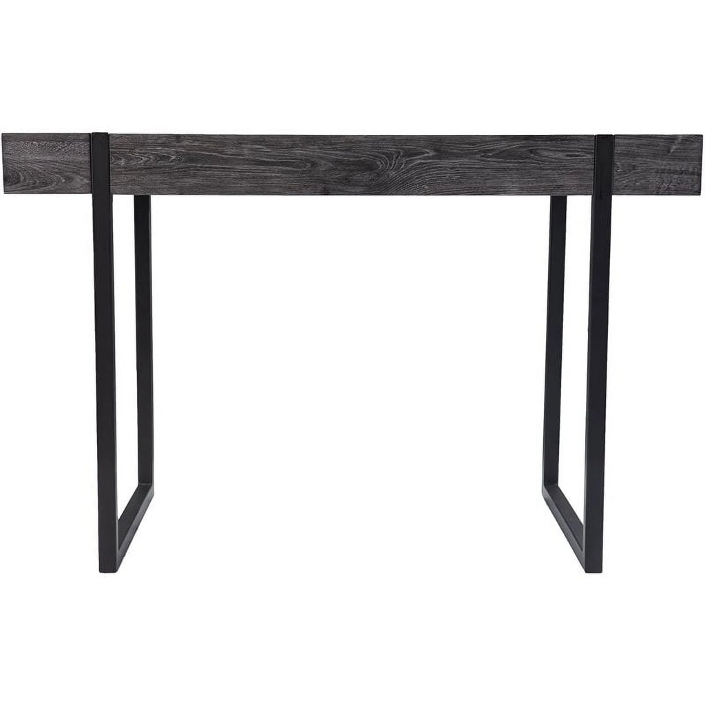 Black Engineered Wood Writing Desk O32542