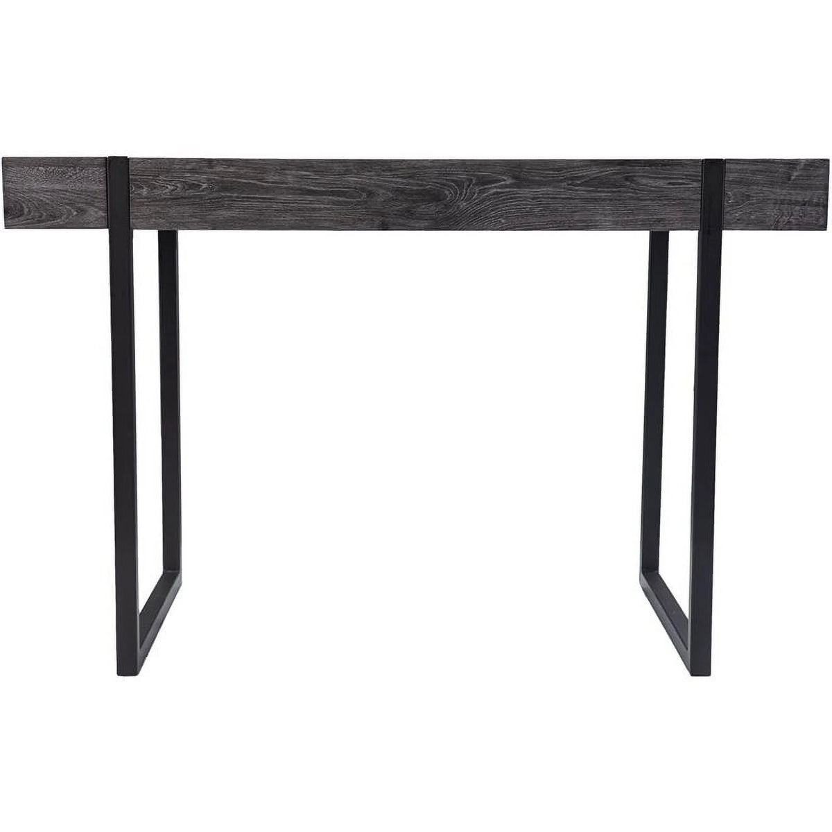 Black Engineered Wood Writing Desk O32542