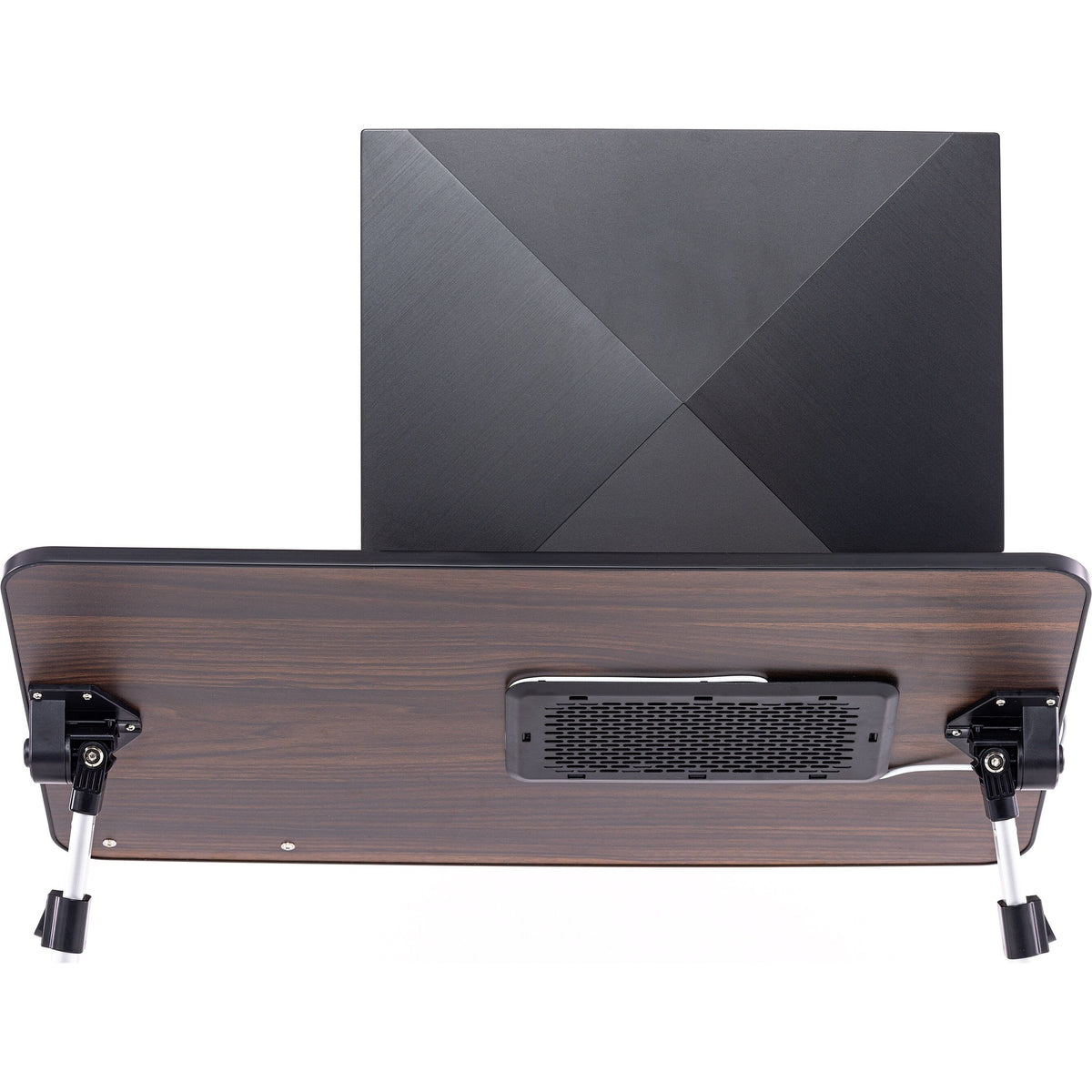 Brown Large Wood Top Lap Desk with Dual Cushion C47661