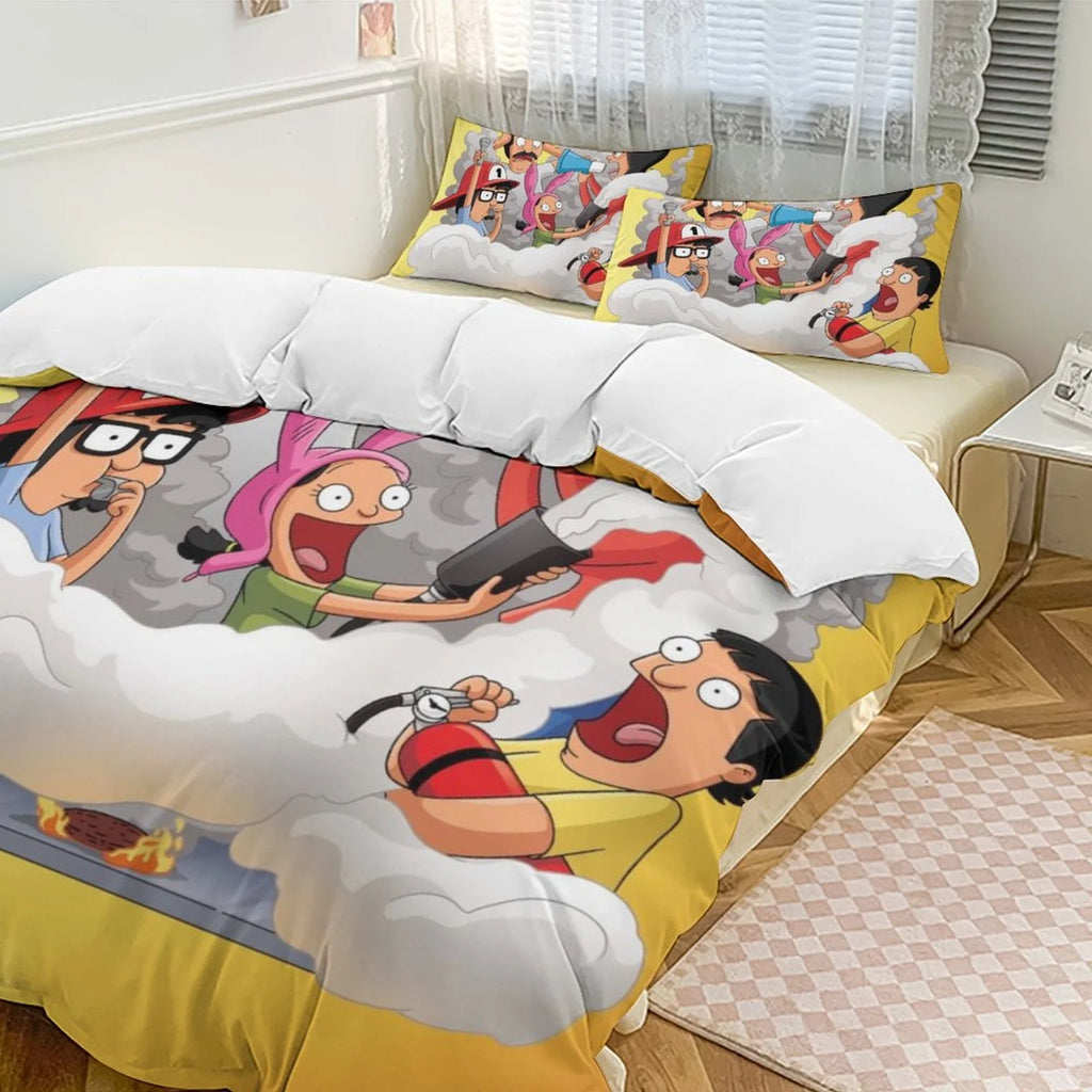 3 Piece Bedding Sets With Duvet Cover and Pillowcases V97035