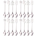 16 Pc Stainless Steel Christmas Spoons Set N403