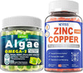Vegan Omega 3 Gummies 1000mg + Zinc Copper Gummies T227797