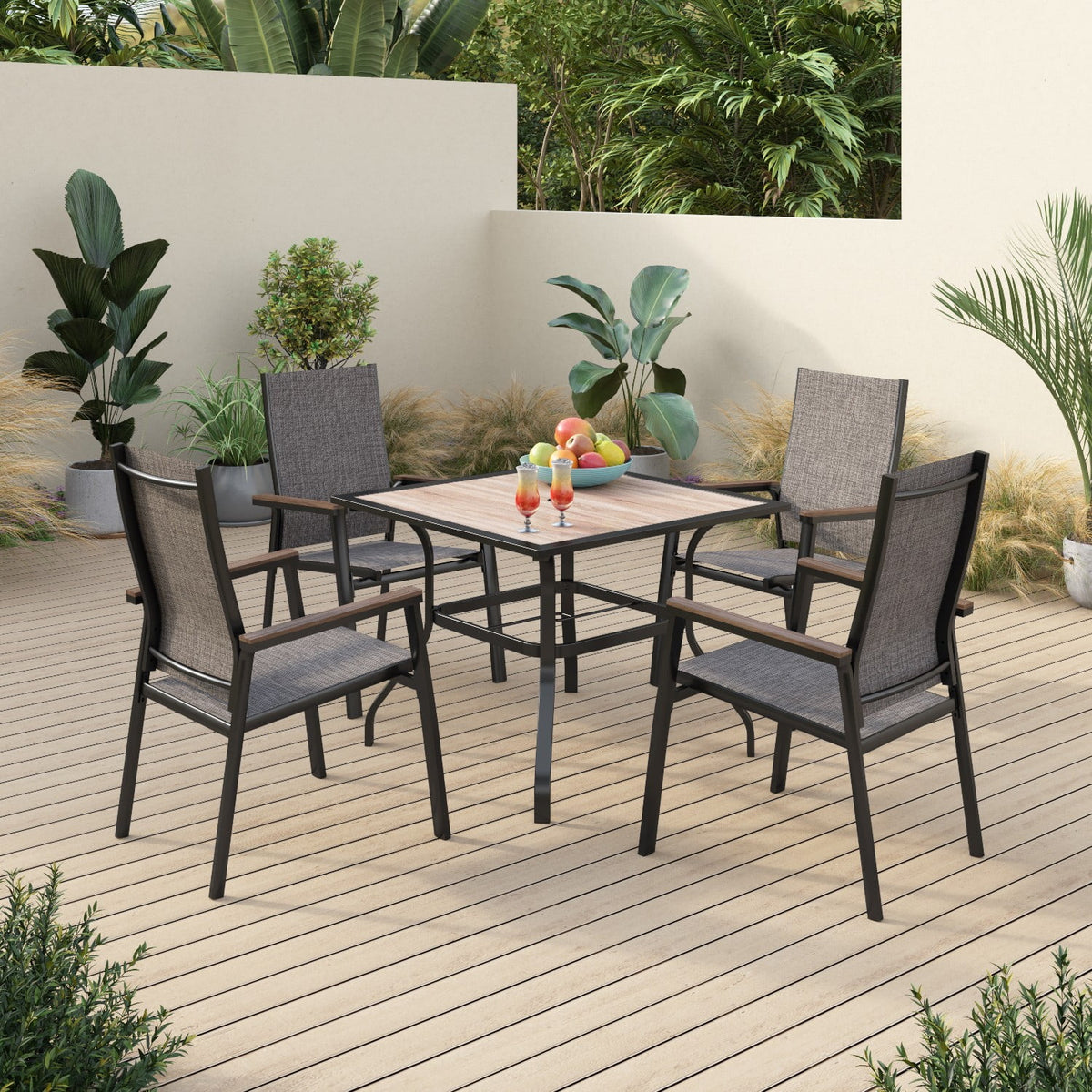 5-Piece Outdoor Patio Dining Set O995103