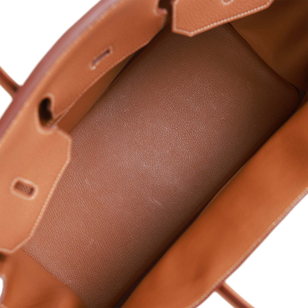 Pre-owned Gold Togo Leather Bag L1870