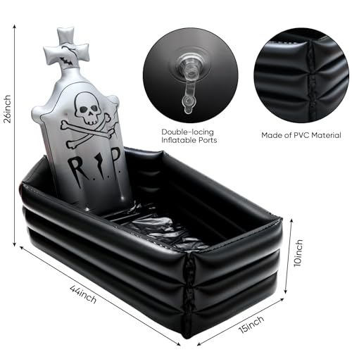 Inflatable Tombstone Coffin Drink Cooler M27600