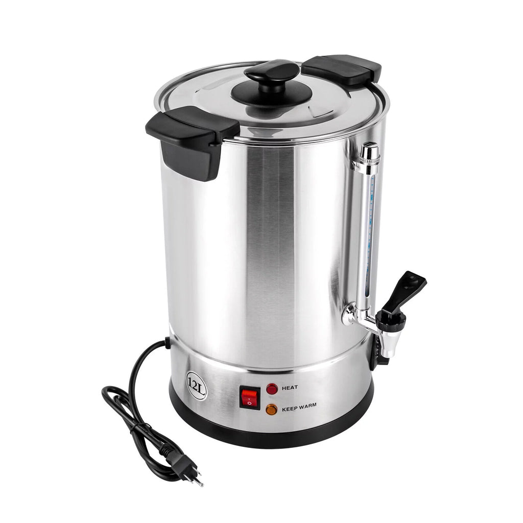 12L Stainless Steel Coffee Urn M3840