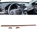 Interior Center Console Upper Stripe Panel Cover Trim Peach Wood Grain H80849