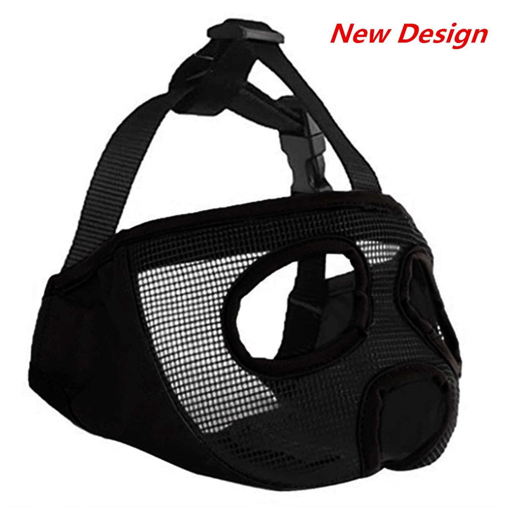 Adjustable Breathable Mesh Short Snout Dog Muzzle D6529
