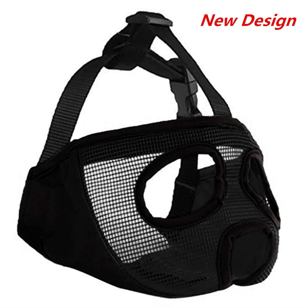 Adjustable Breathable Mesh Short Snout Dog Muzzle D6529