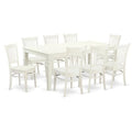 Linen White 9 Piece Dinette Set W1530