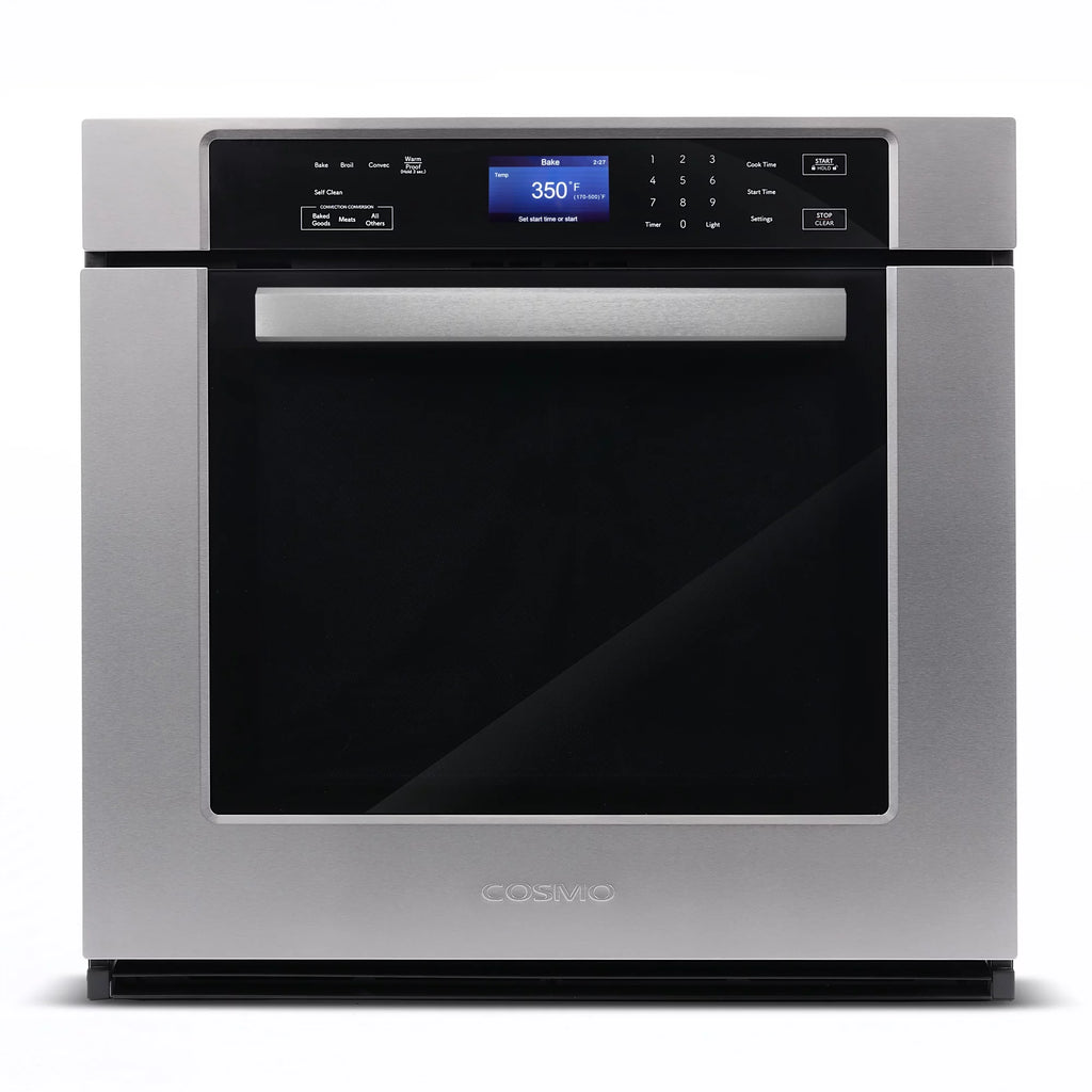 3 Piece Kitchen Appliance Package with Electric Cooktop Range Hood and Wall Oven M9664