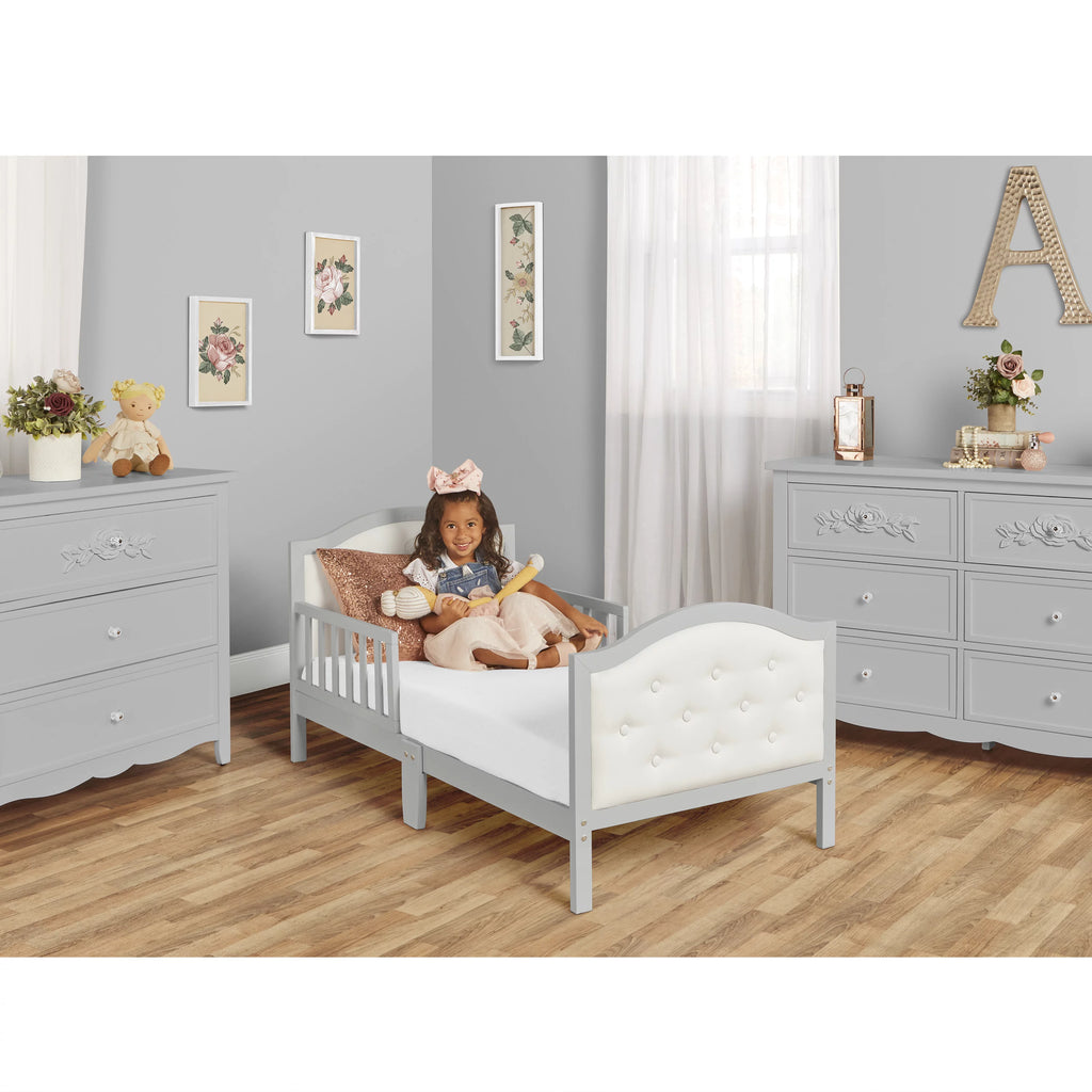 Grey Toddler Bed K7712