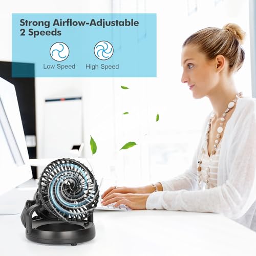 Portable Camping Light with Ceiling Fan H199