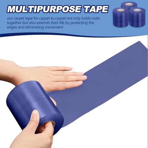 3 or 4 Inch x 65.6 ft PVC Gym Mat Tape I17707