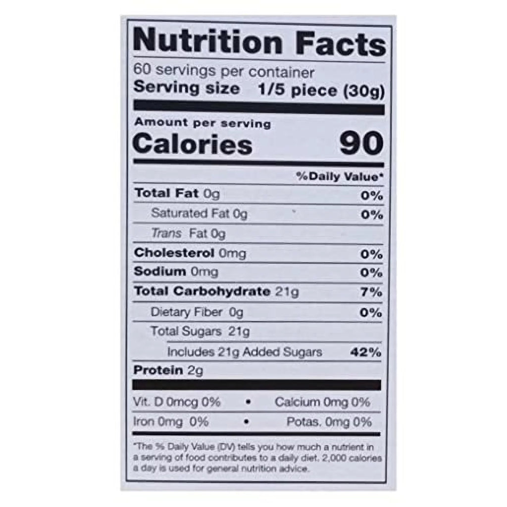 Green Apple & Strawberry Gummy 5.29 Ounce Pack of 4 F672148