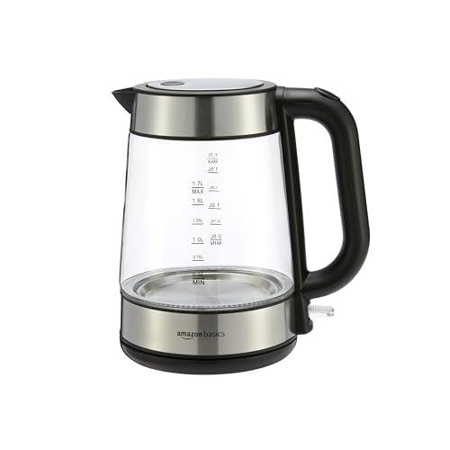 Glass Electric Kettle 1.1 Quarts 1500W L696814