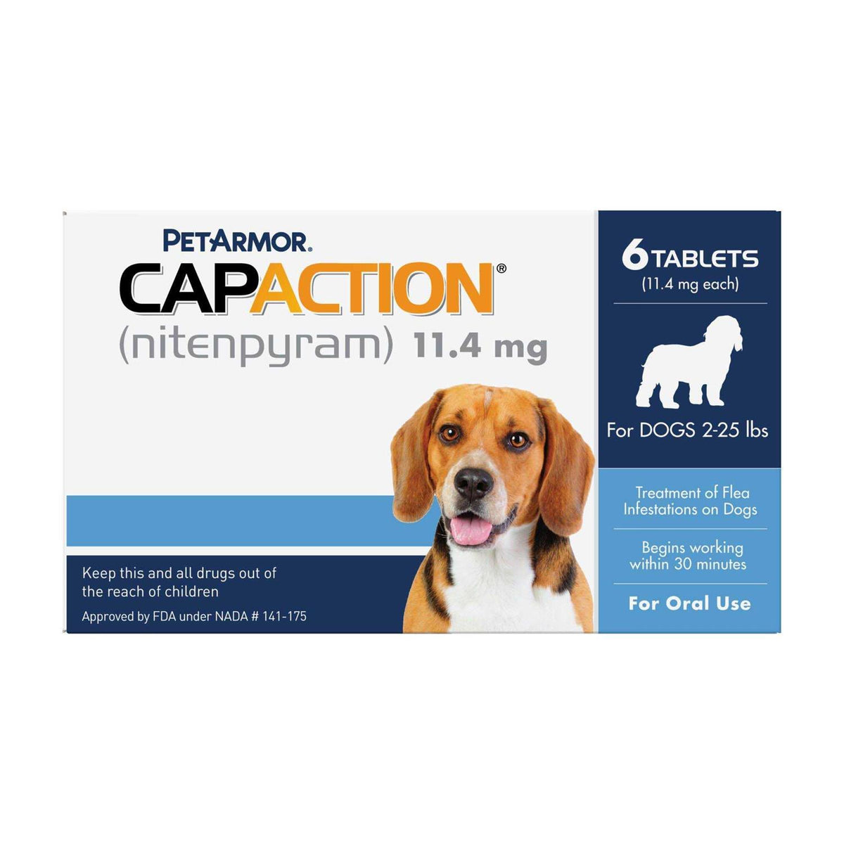 Fast Acting Flea Treatment for Small Dogs N26655
