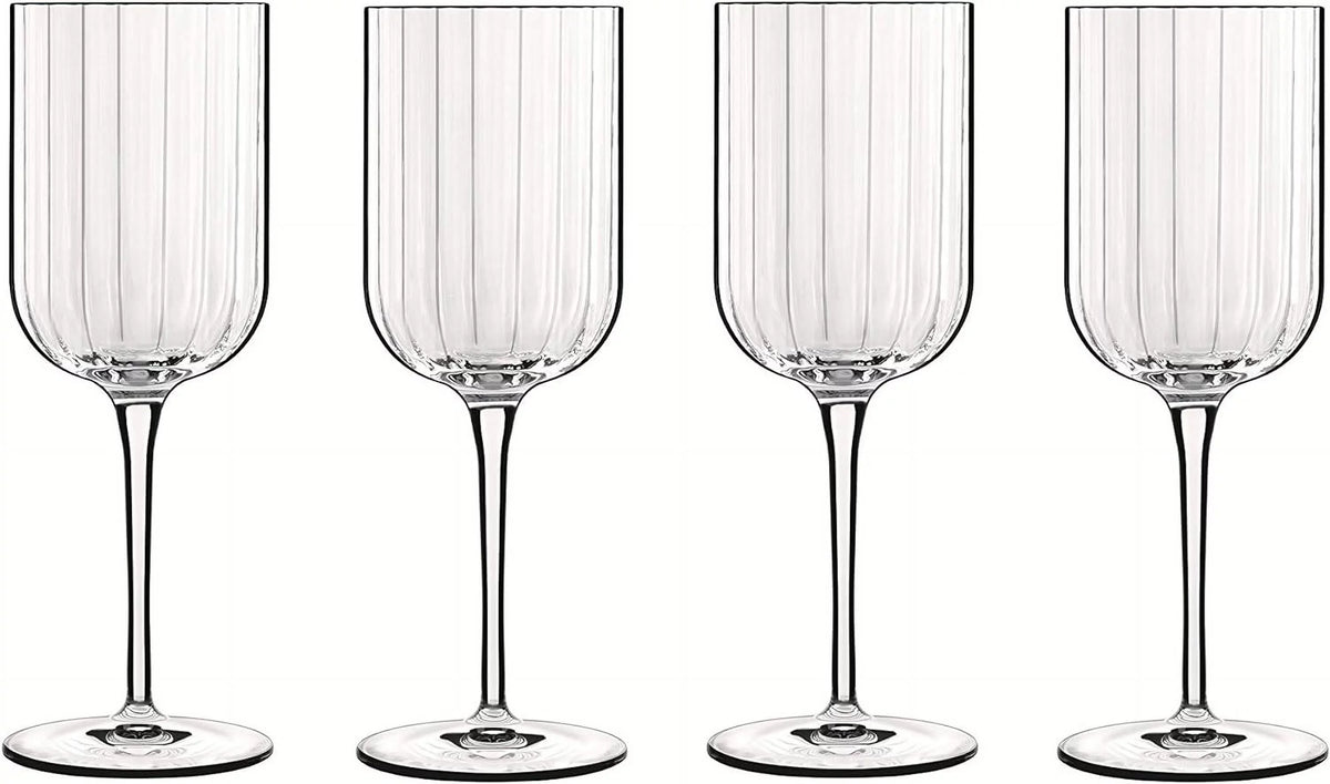 Red Wine Glasses Clear Set Of 4 Q933127