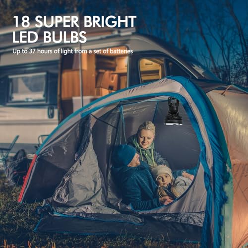 Portable Camping Light with Ceiling Fan H199