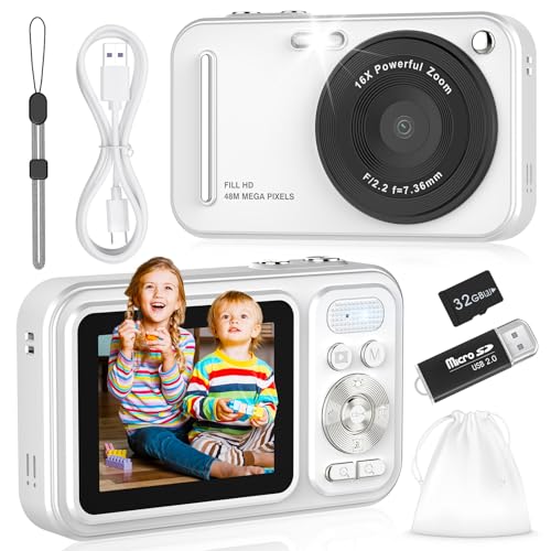 48MP FHD 1080P Compact Digital Camera with 16X Zoom D69850