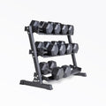 55lb-75 lb Rubber Hex Dumbbell Set L354