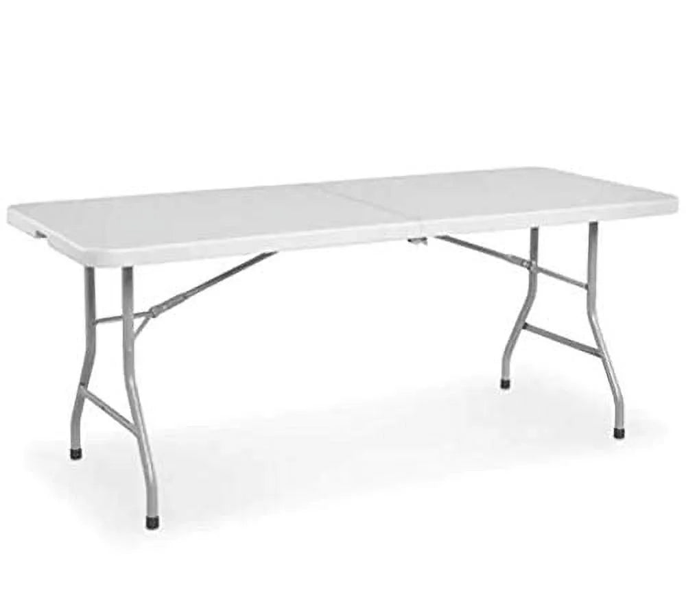 6 ft Plastic Folding Table with Carrying Handle T90606