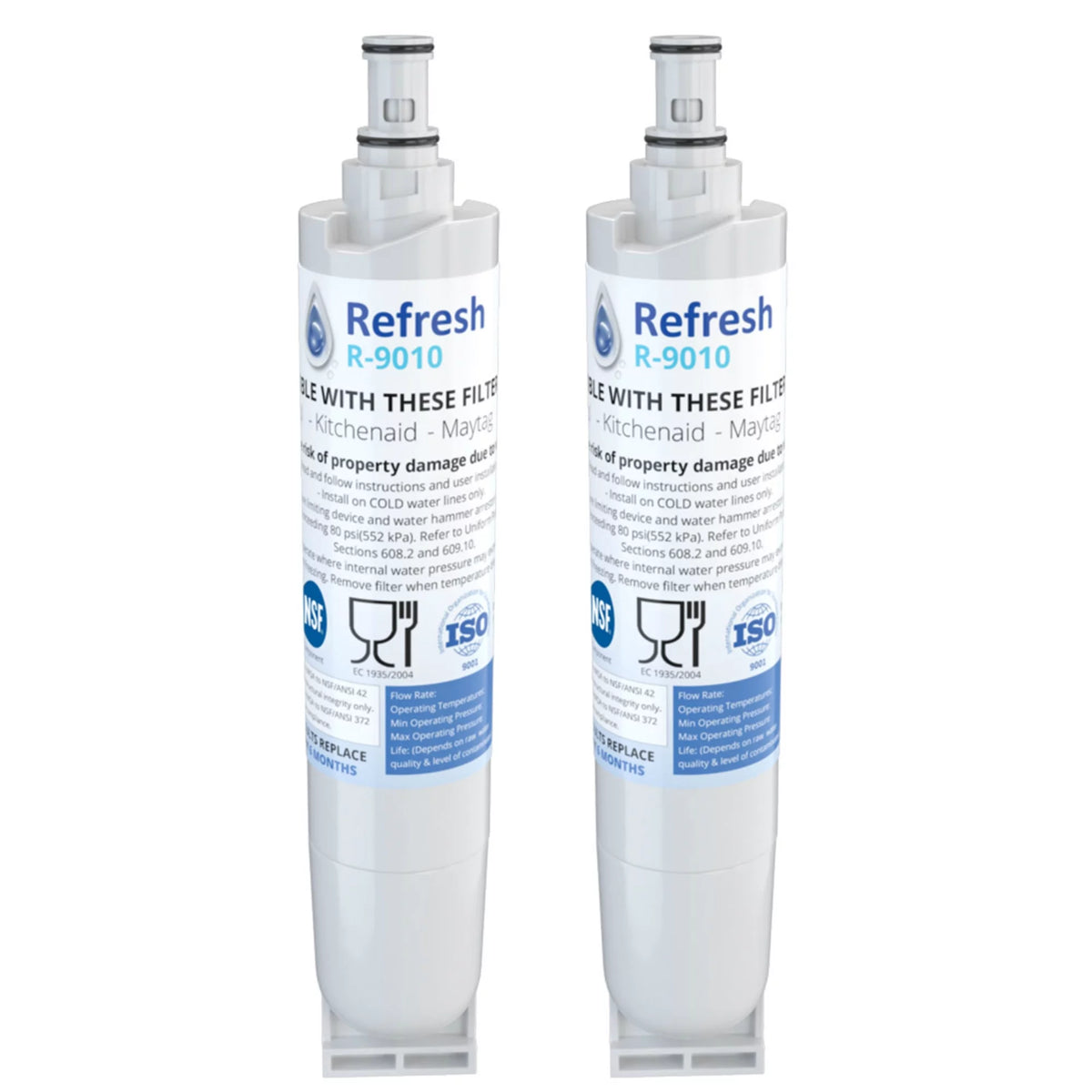 Refrigerator Water Filter 2 Pack H2735