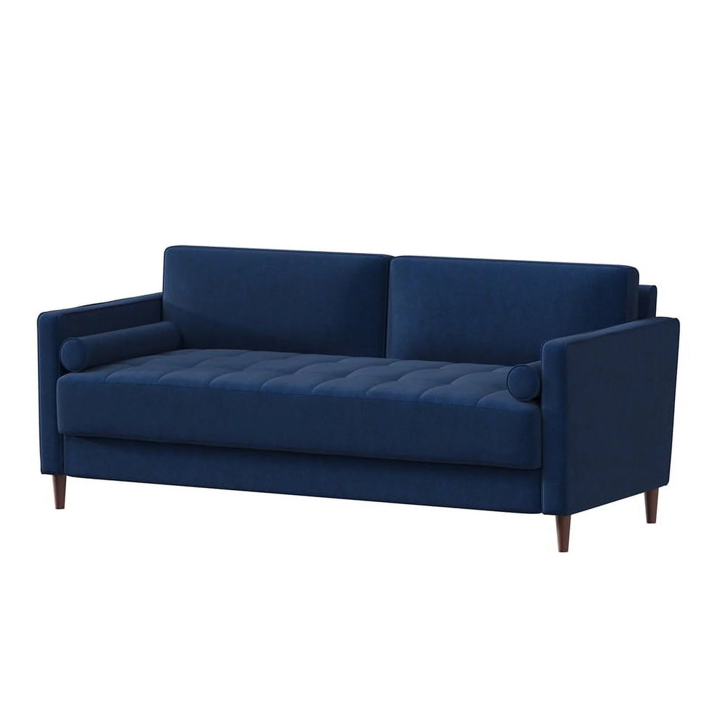 Navy Blue Fabric Sofa Set M8254