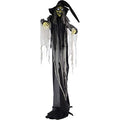Life-Size Talking 3 Witches with Cauldron Halloween Animatronic I3708
