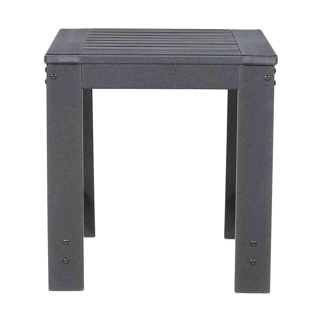 Charcoal Gray Outdoor End Table W858