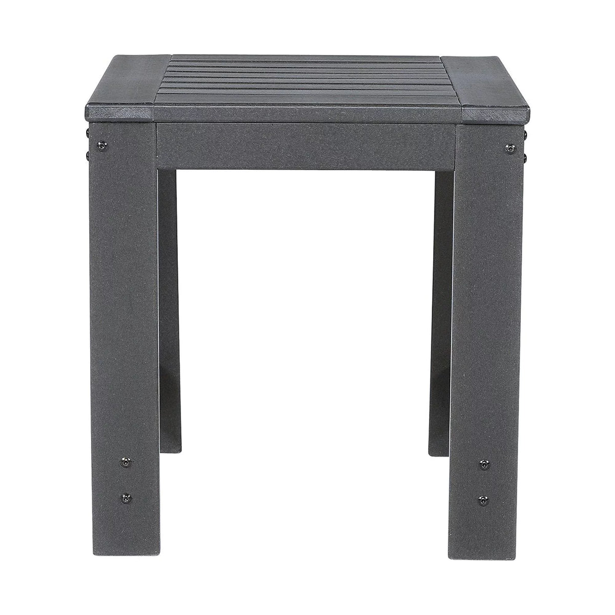 Charcoal Gray Outdoor End Table W858