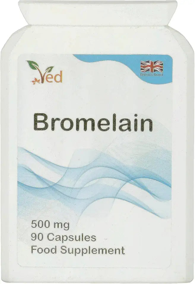 Bromelain 3000 GDU/g 500mg Vegan Capsule 90 Capsule T721