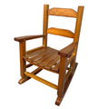 White Solid Wood Rocking Chair X810