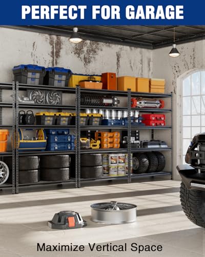 5-Tier Heavy Duty Metal Shelving Unit Q220790