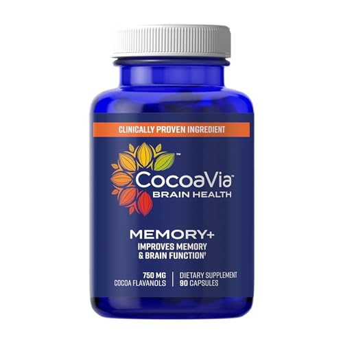 Sugar Free Vegan 750 mg Cocoa Flavanols Capsules G8073