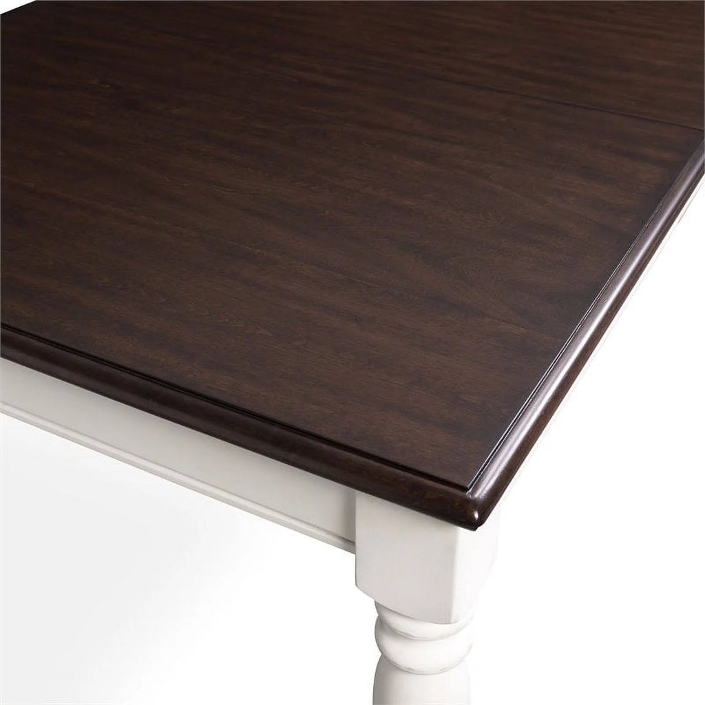 White Extendable Dining Table X81758