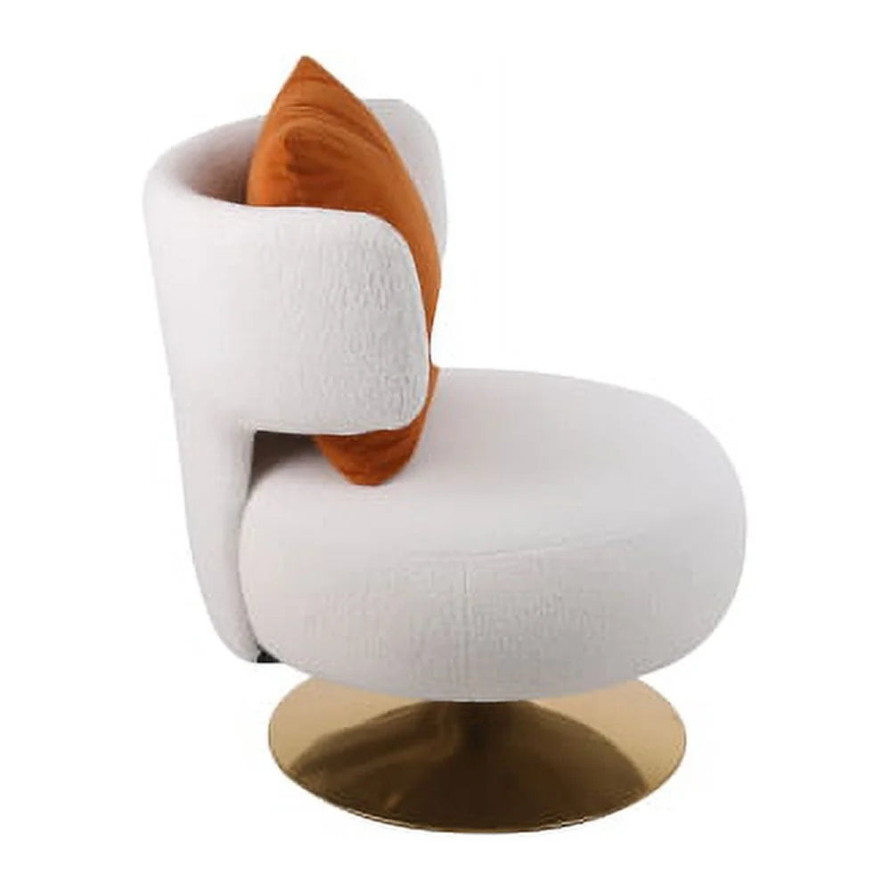 Swivel Accent Chair Armchair Fabric B836909