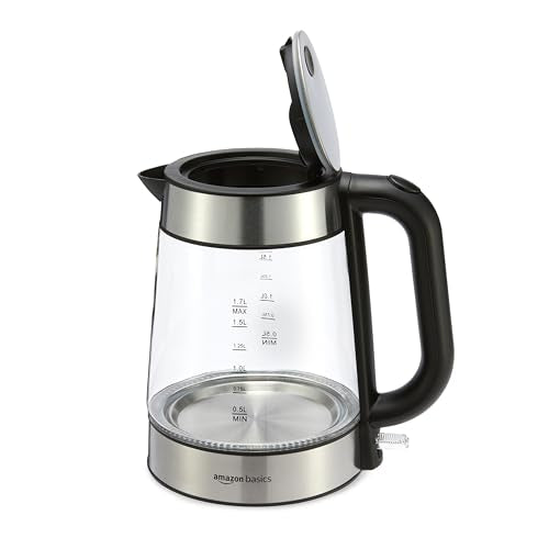 Glass Electric Kettle 1.1 Quarts 1500W L696814