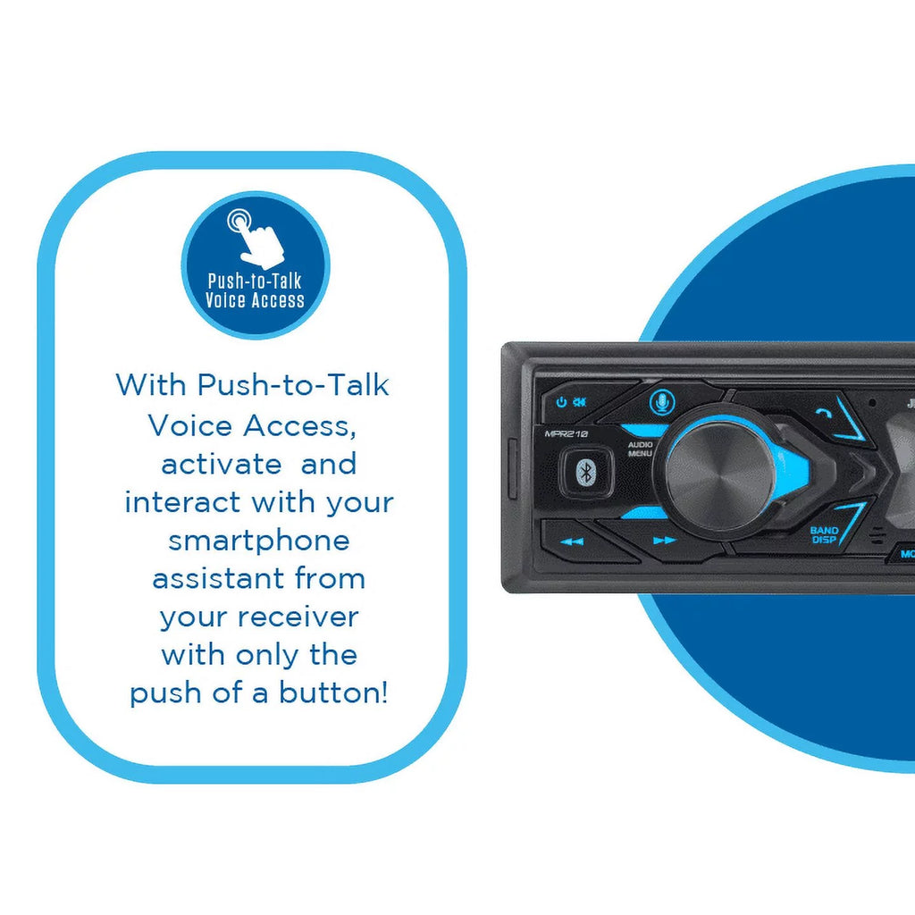 Single DIN Car Stereo Radio with Bluetooth B875714