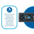 Single DIN Car Stereo Radio with Bluetooth B875714